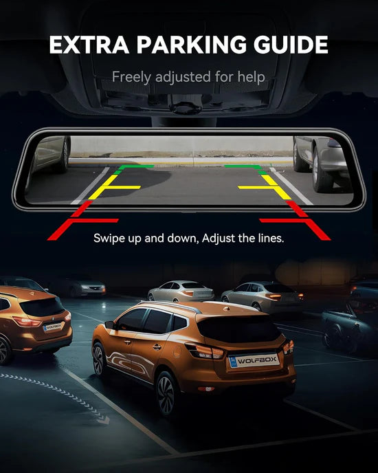 VISIONGUARD® RETROVISOR INTELIGENTE CON CAMARAS FRONTAL Y TRASERA