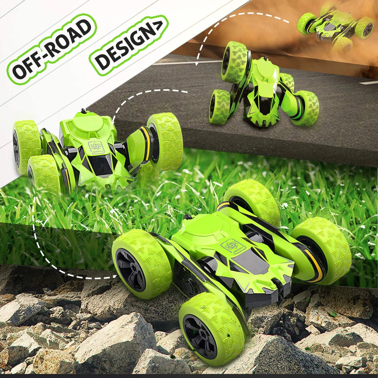 AUTO ACROBÁTICO STUNT 360° ||MAS POTENTE E INDESTRUCTIBLE👦