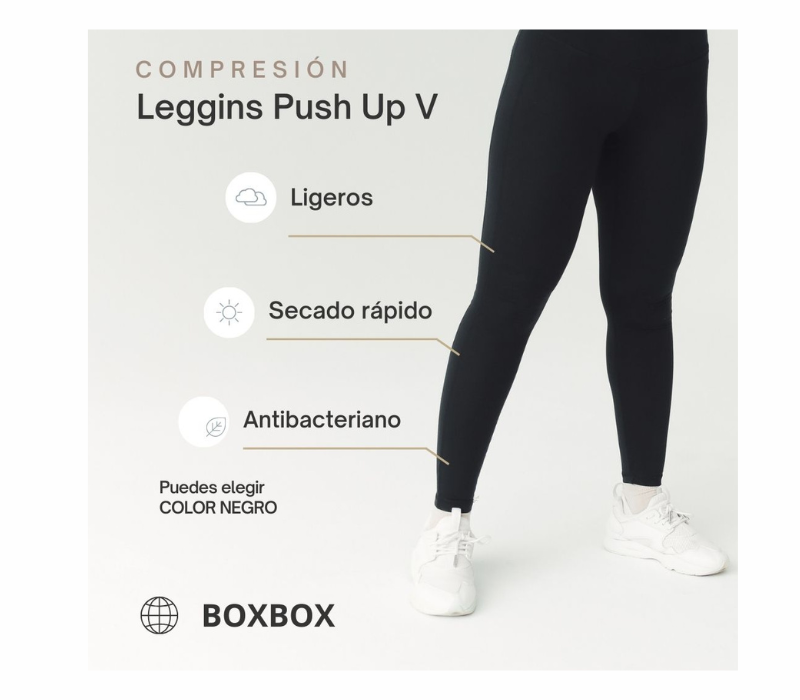 Leggings Push Up V Italianos – Control de Abdomen y Efecto Levanta Cola🍑