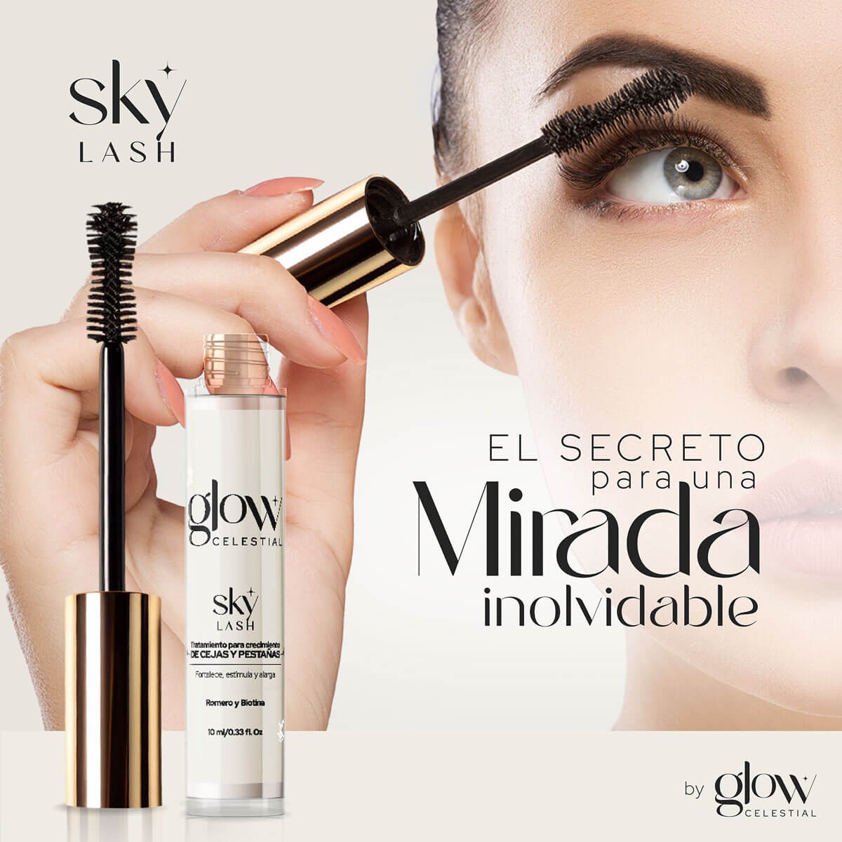 Sky LASH® Serum crecimiento de cejas y pestañas