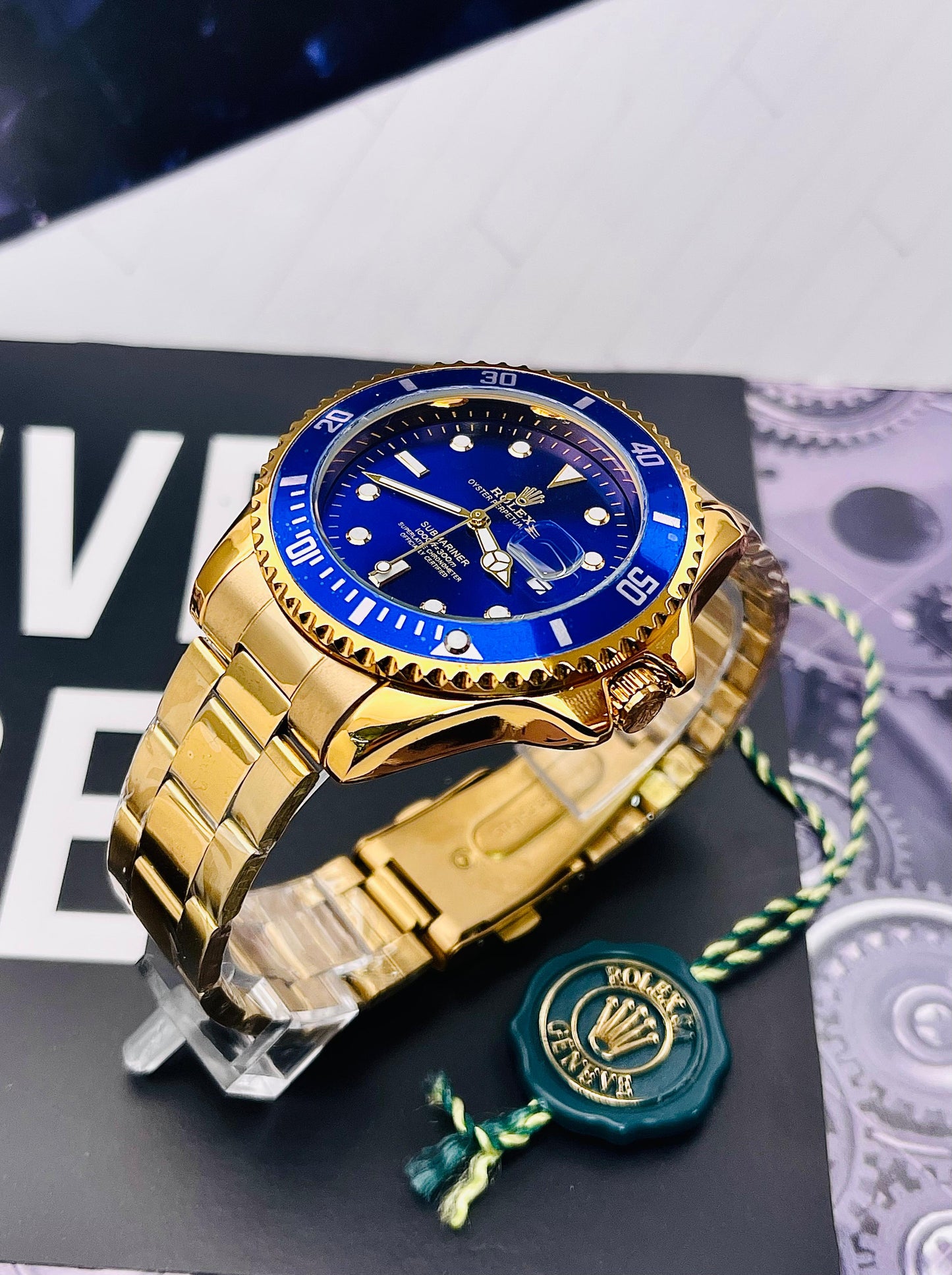 ROLEX SUBMARINER PREMIUM CON ESTUCHE DE LUJO DE REGALO🎁