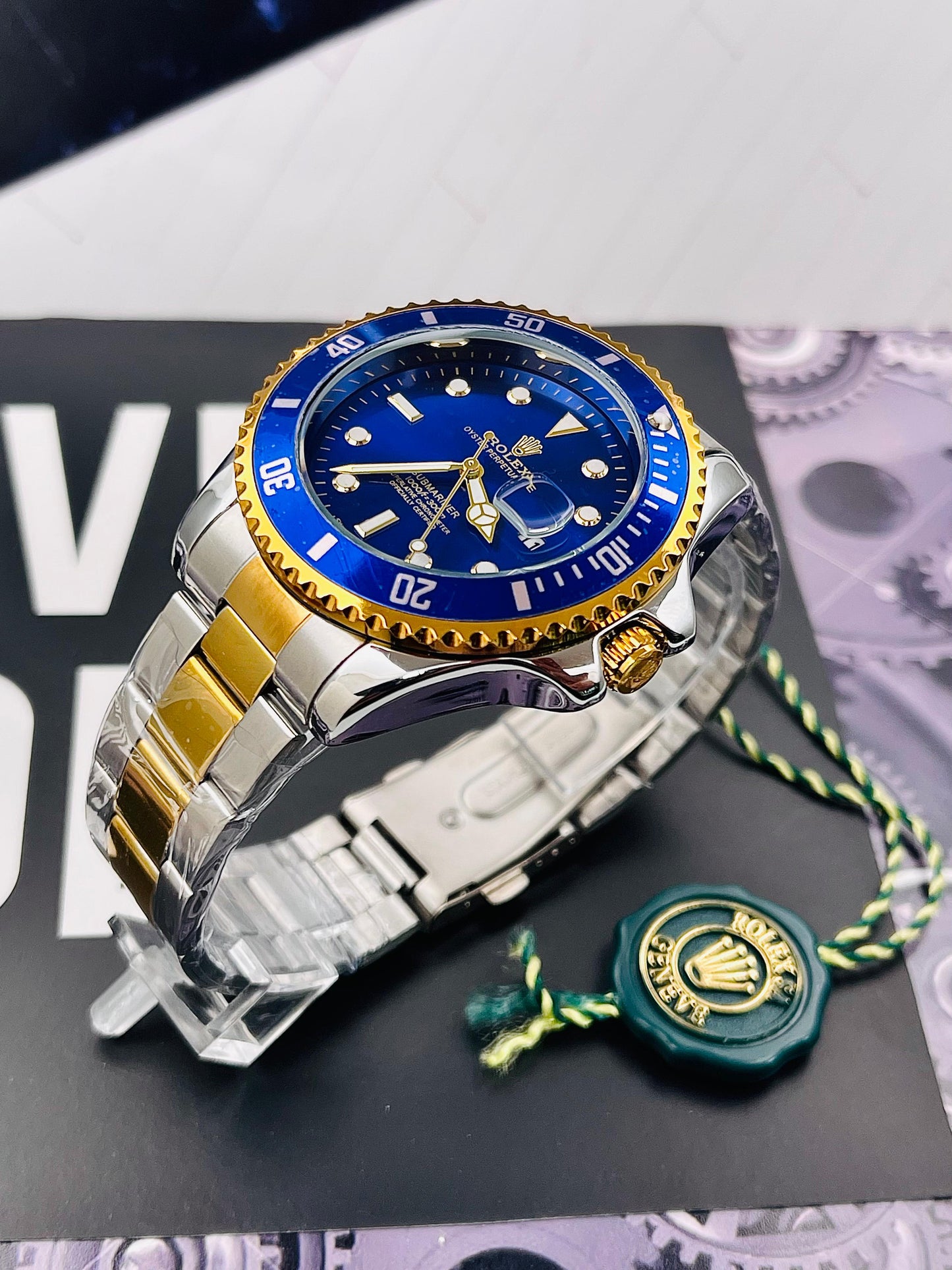 ROLEX SUBMARINER PREMIUM CON ESTUCHE DE LUJO DE REGALO🎁
