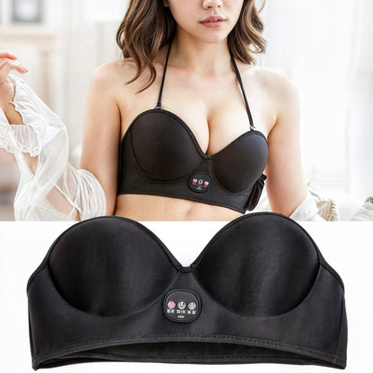 Brasier Masajeador Recargable Termico || ✨ Aumenta el volumen de los senos