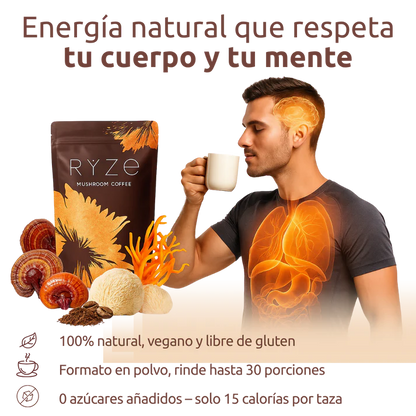 RYZE || Cafe de hongos + Regalo 🎁