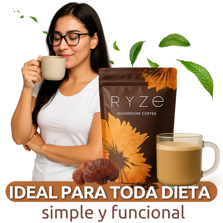 RYZE || Cafe de hongos + Regalo 🎁