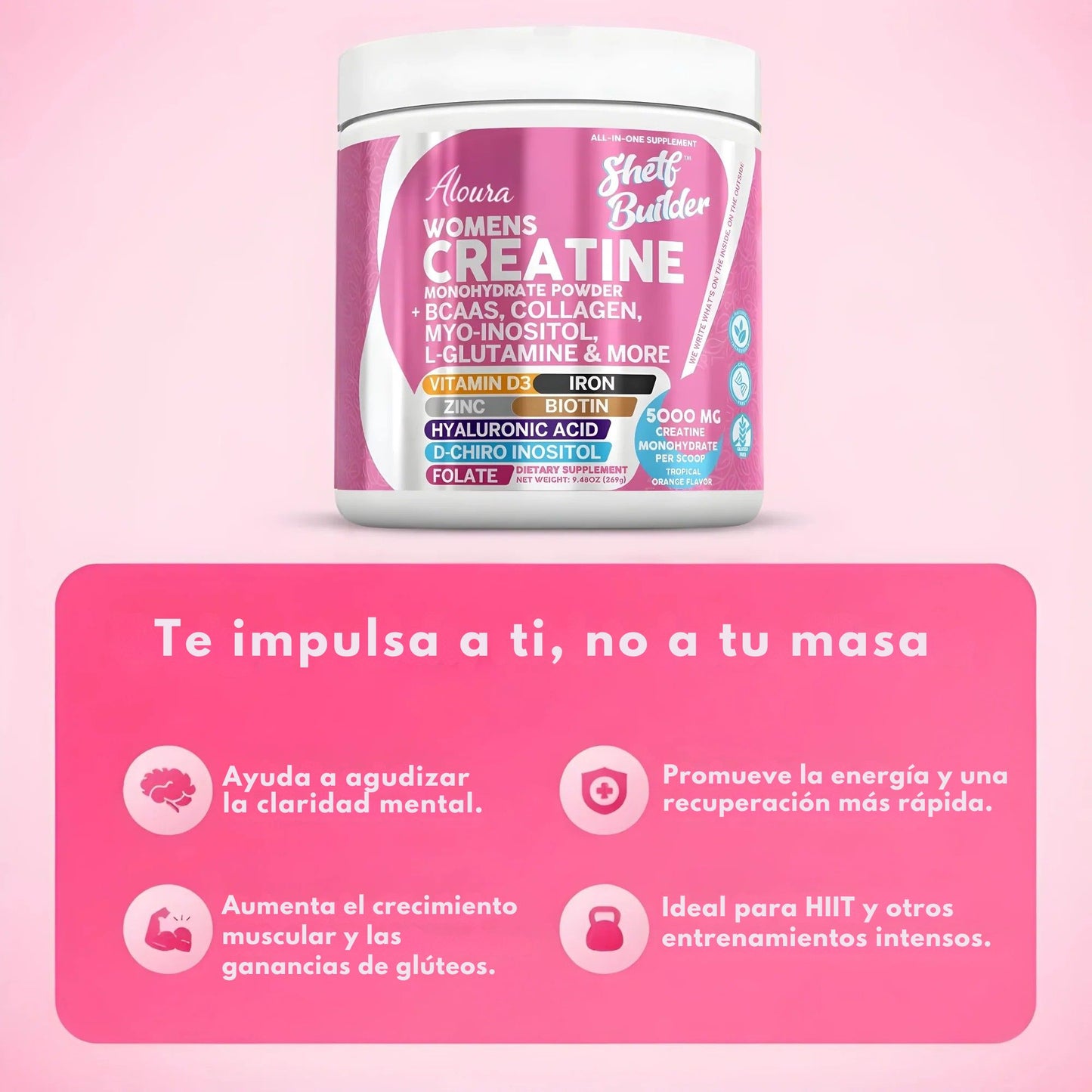 CREATINA CON INOSITOL🌸|| EL SUPLEMENTO #1 PARA MUJERES EN ESTADOS UNIDOS