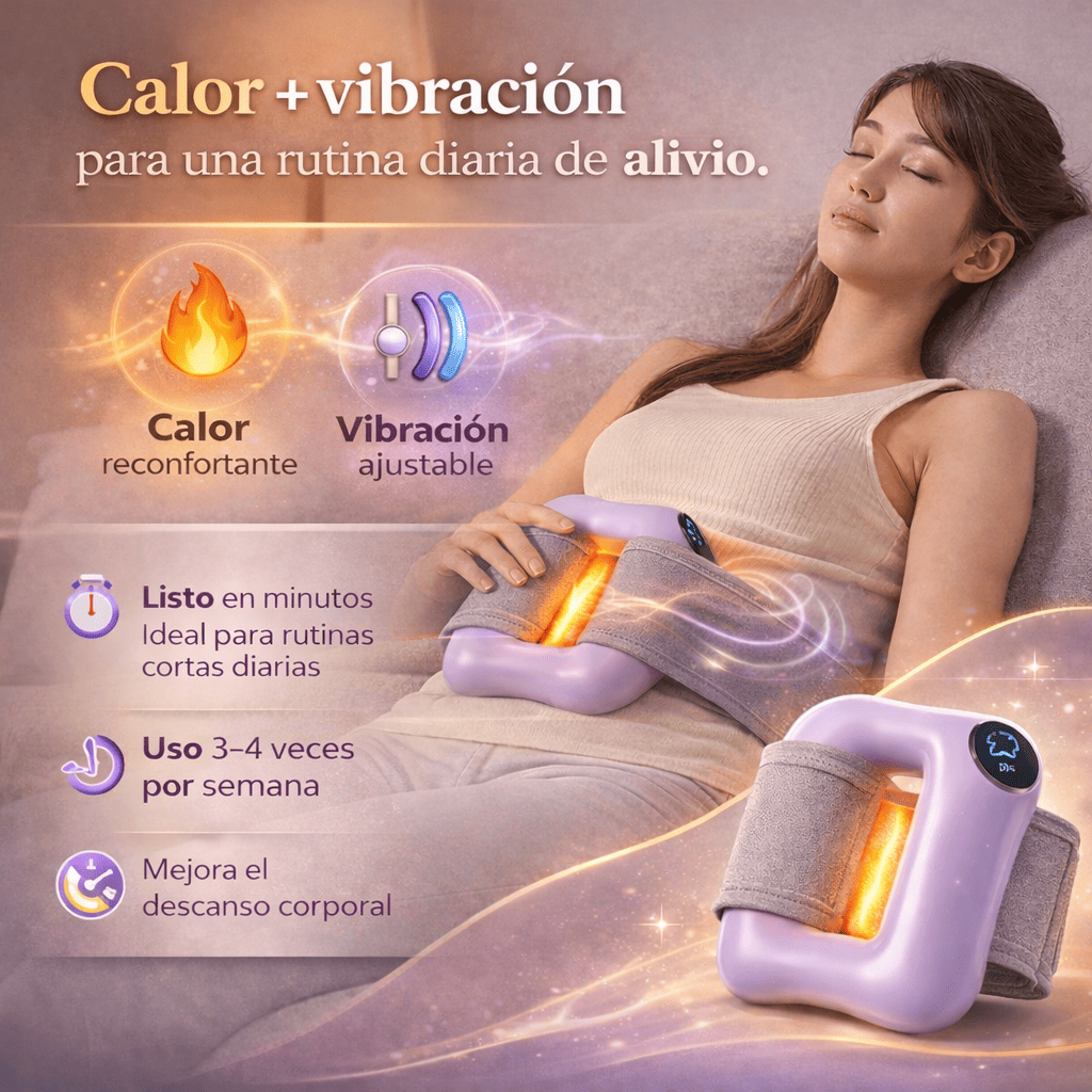 AbdoBurn™ Masajeador corporal - Tu rutina diaria de alivio corporal