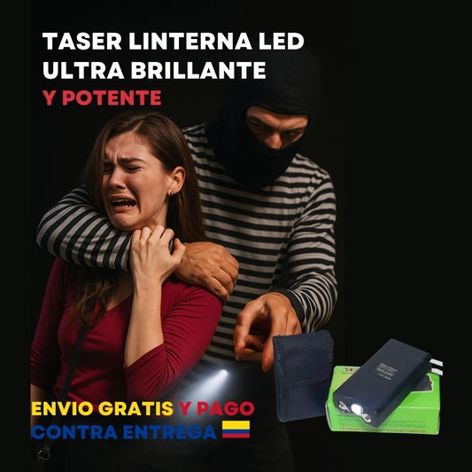 Protégete en segundos: El Combo Taser Linterna que esta Arrasando en Tiktok 🔥||+ REGALO🎁