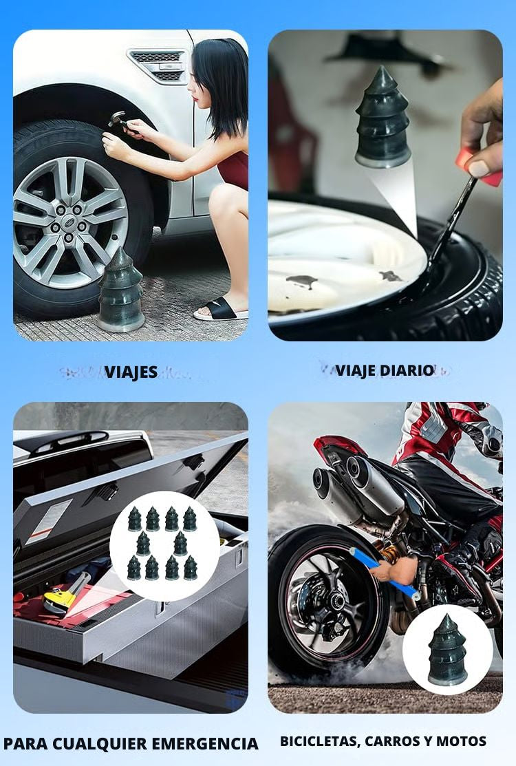 El Tornillo Reparador de Pinchazo Mas Viral De TIKTOK 🔥X40 Unidades