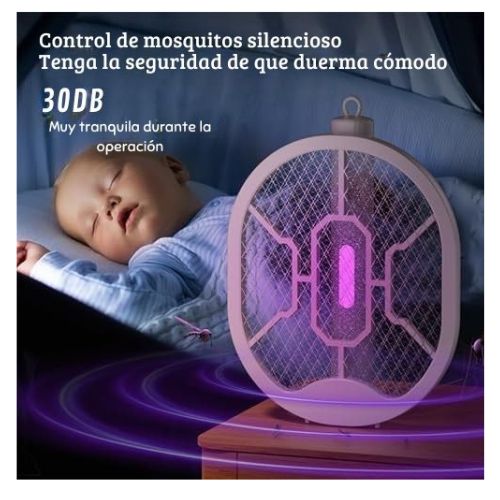 ¡ADIÓS ZANCUDOS!🦟 La Raqueta Eléctrica UV que Está Arransando en TikToK🔥