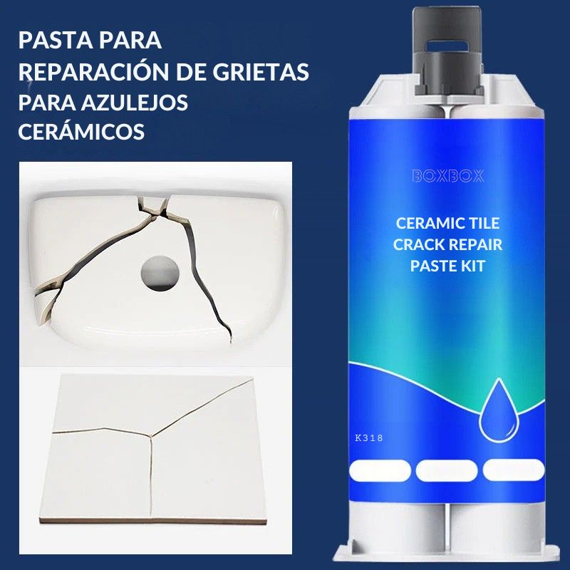 PASTA REPARADORA DE CERÁMICA T-17 || Impermeable y Anticorrosión💧