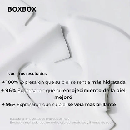 BoxBox™ Mascarilla de Bio-Colágeno || Piel Visiblemente Más Joven