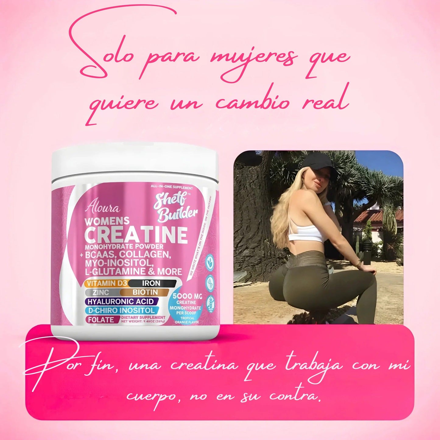 CREATINA CON INOSITOL🌸|| EL SUPLEMENTO #1 PARA MUJERES EN ESTADOS UNIDOS