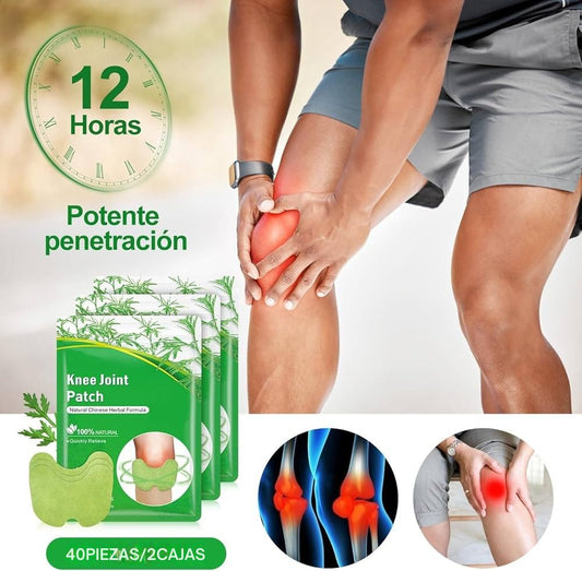 PARCHES NATURALES PARA CALMAR EL DOLOR DE RODILLA X40 UNIDADES  ||+ ENVIO GRATIS📦