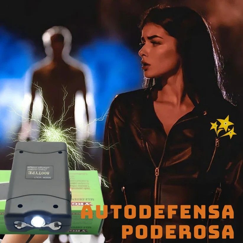 Protégete en segundos: El Combo Taser Linterna y Gas Pimienta que esta Arrasando en Tiktok 🔥||+ REGALO🎁