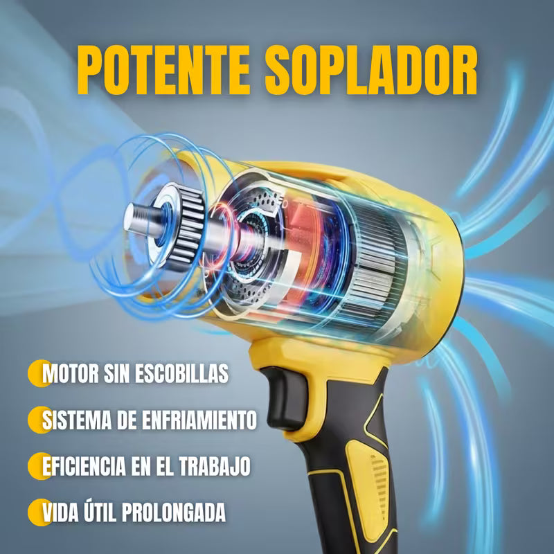 TurboBlast Pro™  - La sopladora inalambrica mas potente de TIKTOK🔥