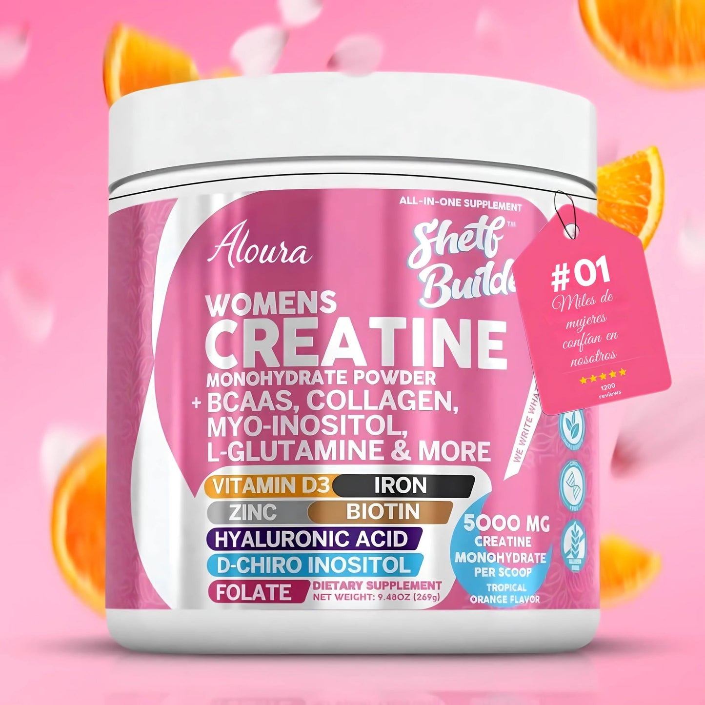CREATINA CON INOSITOL🌸|| EL SUPLEMENTO #1 PARA MUJERES EN ESTADOS UNIDOS