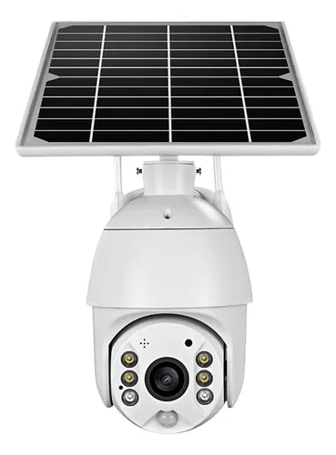 CAMARA DE SEGURIDAD CON PANEL SOLAR Y SIMULACION DE LAMPARA