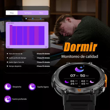 Reloj Active Pulse™||Super Smartwatch Mlitar 🎖️