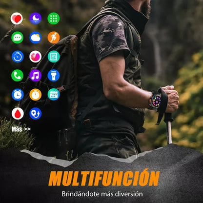 Reloj Active Pulse™||Super Smartwatch Mlitar 🎖️