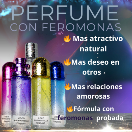 PERFUME POTENTE DE FEROMONAS|| SEDUCE A CUALQUIERA + REGALO 🎁