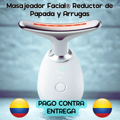 Masajeador Facial® Reductor de Papada y Arrugas con Lifting Reafirmante 50% DE DESCUENTO