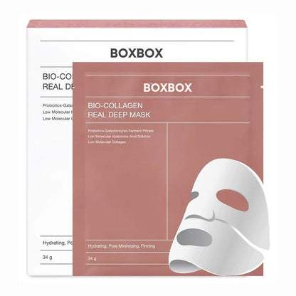 BoxBox™ Mascarilla de Bio-Colágeno || Piel Visiblemente Más Joven