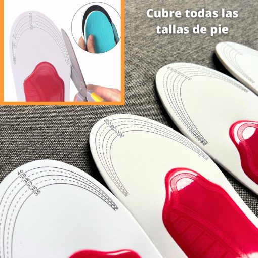 Plantillas ortopédicas BOXBOX - Alivia el dolor de pies (2 PARES)