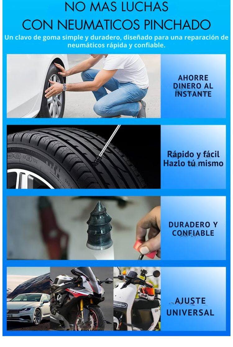 El Tornillo Reparador de Pinchazo Mas Viral De TIKTOK 🔥X40 Unidades