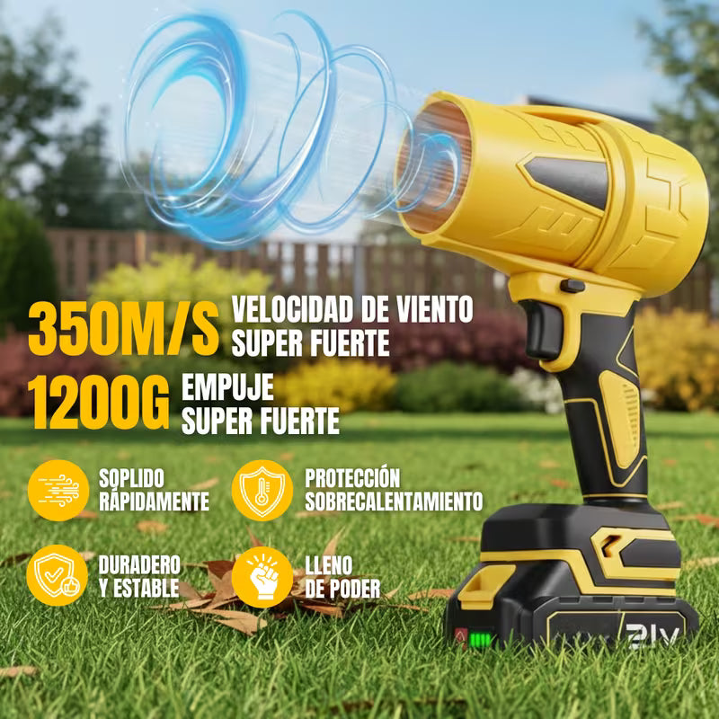 TurboBlast Pro™  - La sopladora inalambrica mas potente de TIKTOK🔥