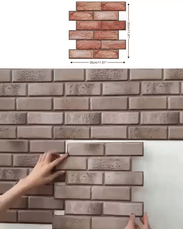 LuxWall 3D||Papel Adhesivo decorativo para pared🧱