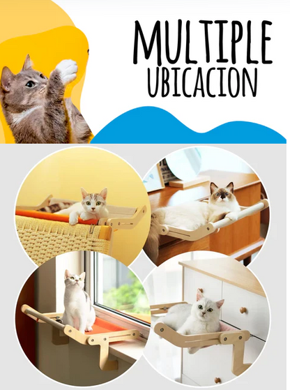 AirNest™ - Cama Armable para Gatos🐈 + Playlist Premium para Relajación Felina de Regalo🎁