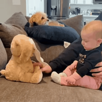 GOLDEN TEDDY🧸 EL JUGUETE QUE OFRECE HORAS DE DIVERSIÓN Y CUIDADO EMOCIONAL 👶