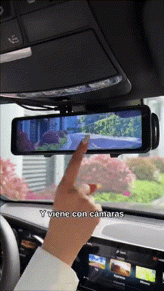 VISIONGUARD® RETROVISOR INTELIGENTE CON CAMARAS FRONTAL Y TRASERA