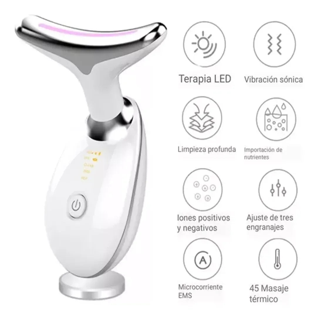 Masajeador Facial® Reductor de Papada y Arrugas con Lifting Reafirmante 50% DE DESCUENTO