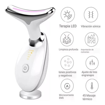Masajeador Facial® Reductor de Papada y Arrugas con Lifting Reafirmante 50% DE DESCUENTO