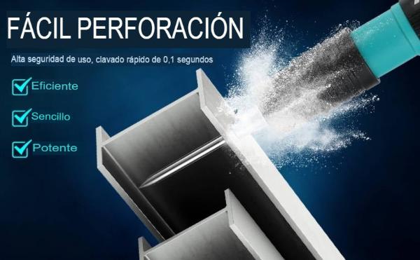 PISTOLA REMACHADORA PROFESIONAL🔩||PENETRA 3MM DE ACERO EN 0,1S🛠️