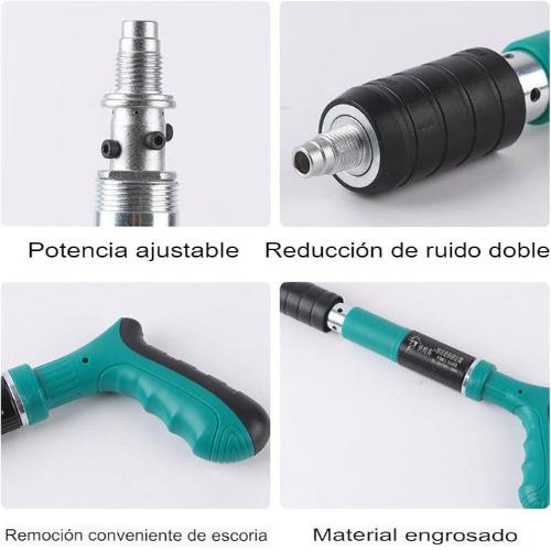 PISTOLA REMACHADORA PROFESIONAL🔩||PENETRA 3MM DE ACERO EN 0,1S🛠️